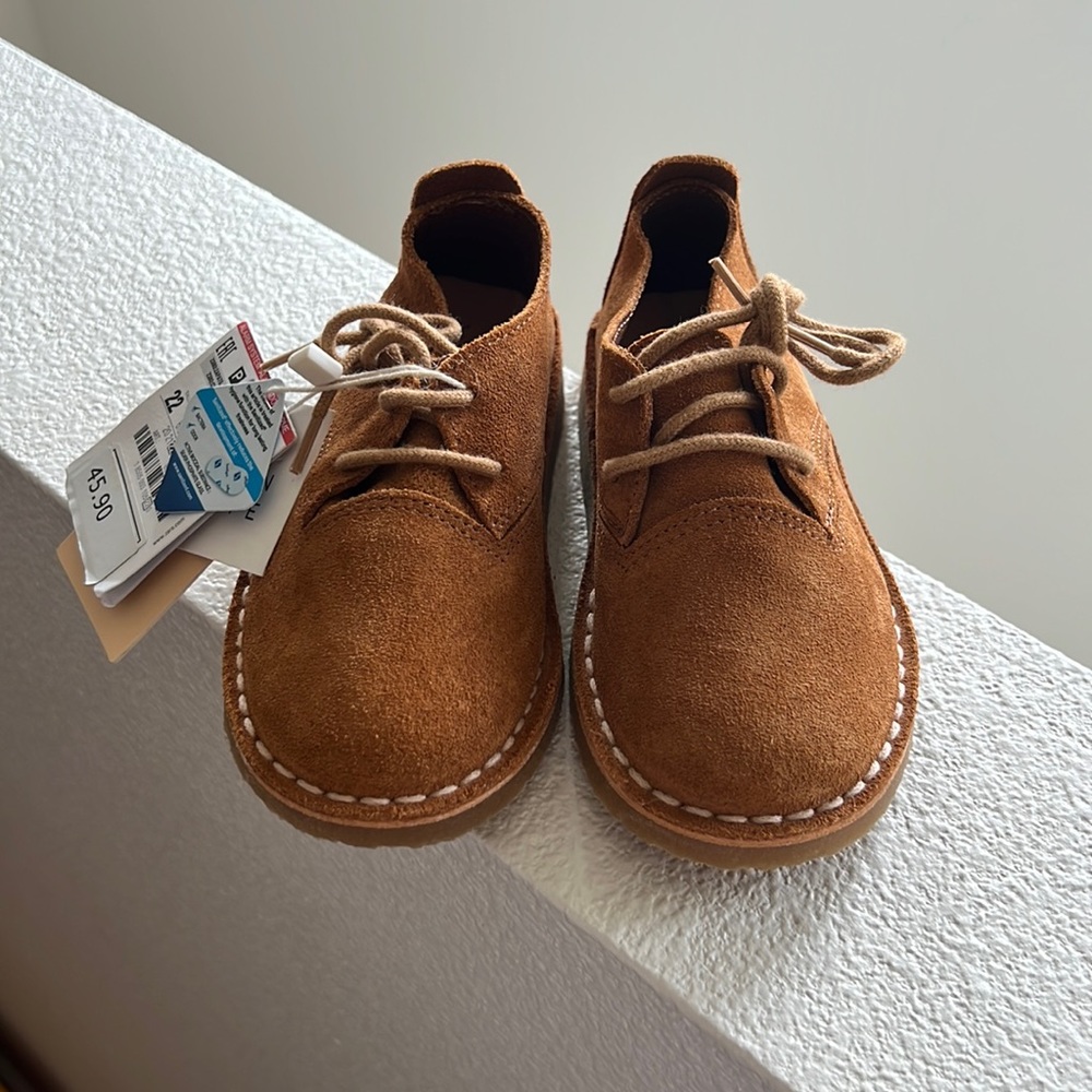 Zara Boys Suede Leather Shoes